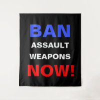 ¡Prohibir las armas de asalto ahora! Activista pol