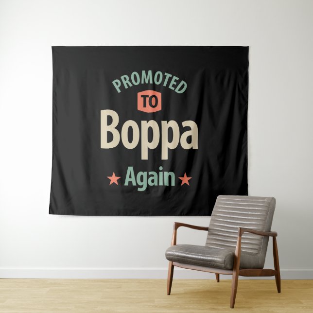 Tapiz Promocionado A Boppa De Nuevo | Regalo del abuelo  (In situ (horizontal))
