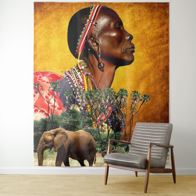 Tapiz Protección del Reino de los Animales (In situ)