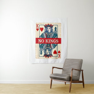Tapiz Protesta de democracia sin reyes en América 