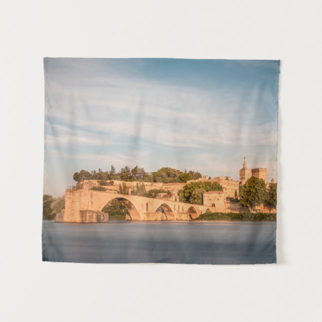 Tapiz Puente Avignon Francia (Anverso (horizontal))
