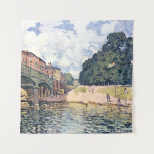 Tapiz Puente del Tribunal Alfred Sisley Hampton