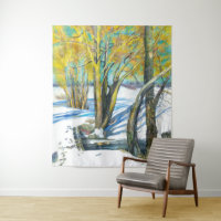 Puente en invierno Watercoling