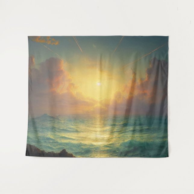 Tapiz Puesta de sol mágica (Anverso (horizontal))