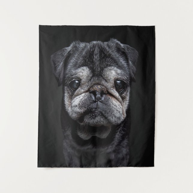 Tapiz Pug Neo Blanket (Anverso)