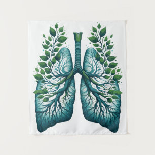 Tapiz Pulmones de la naturaleza - Respiración del bosque