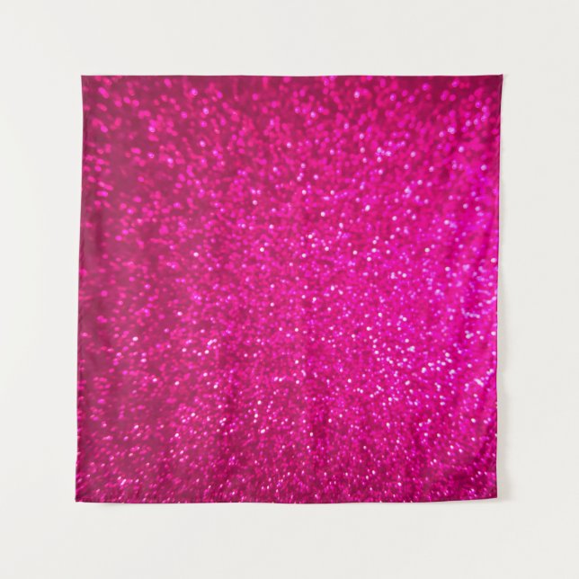 Tapiz Purple abstract background with bokeh defocused li (Anverso)