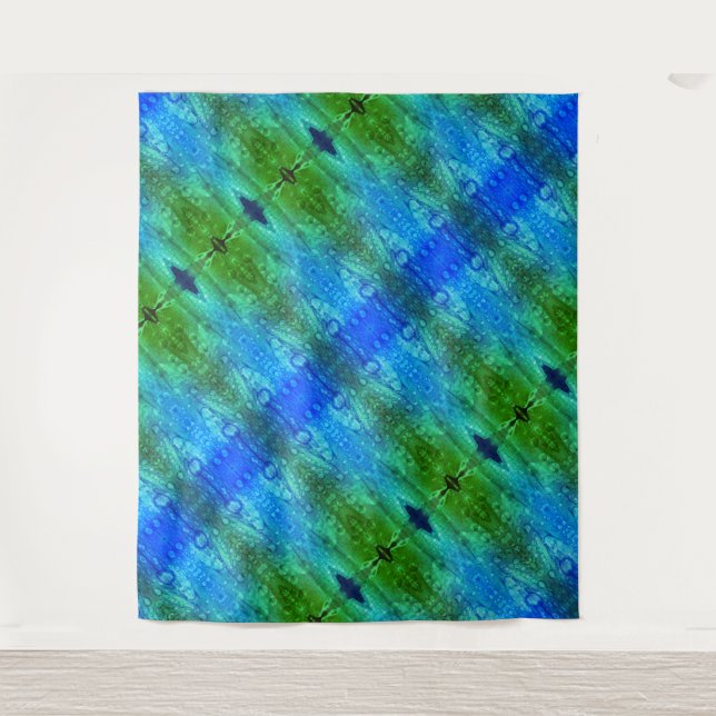 Tapiz Purple X GL Ikat 7 (Anverso)