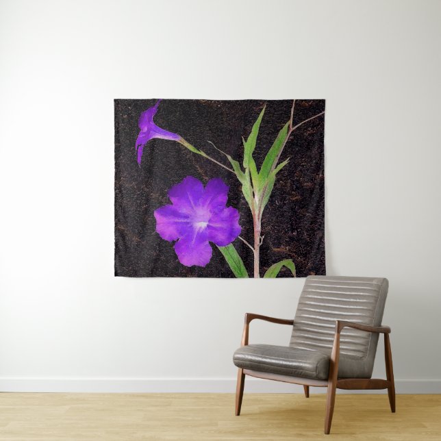 Tapiz Púrpura de Petunia (In situ (horizontal))