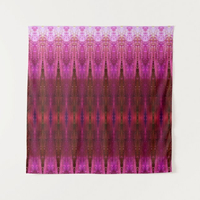 Tapiz Púrpura X 1974 Ikat 3 (Anverso)