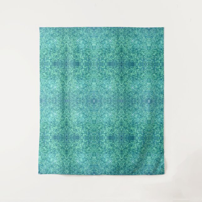 Tapiz Purpurina azul (Anverso)