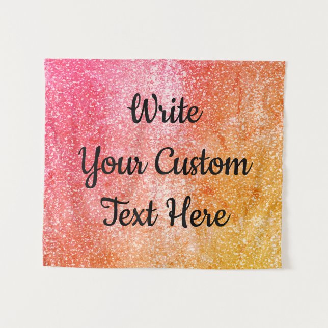 Tapiz Purpurina de Glam en el fondo de la foto de la fie (Anverso (horizontal))