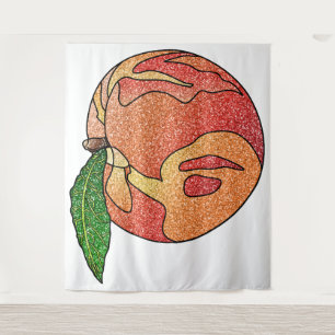 Tapiz Purpurina Peach