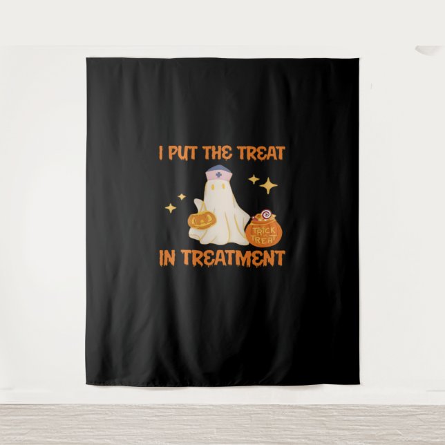 Tapiz Puse Tratamiento En El Tratamiento Médico De Enfer (Anverso)