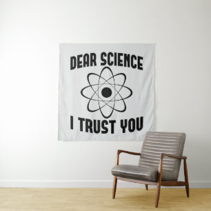 Tapiz Querida Ciencia Confío en Ti - Divertido Profesor