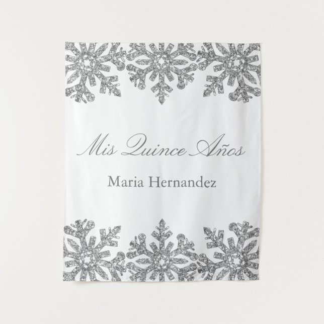 Tapiz Quinceanera (Anverso)