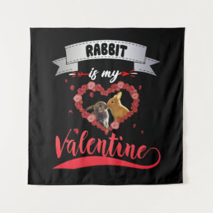 Tapiz Rabbit Lover   El Conejo Es Mi Valentín