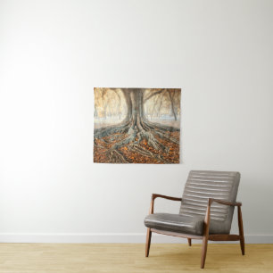 Tapiz Raíces antiguas del árbol