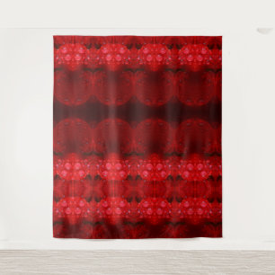 Tapiz Rainy Red Dianthus Ikat también