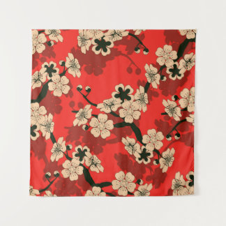 Tapiz Rama de cerezos japonesa: elegante