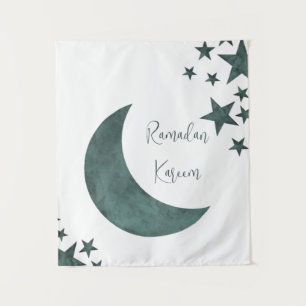 Tapiz Ramadan Kareem Crescent Islam mubarak estrellas