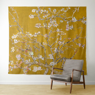 Tapiz Ramas de Almendro en Flor (Dorado)   Van Gogh  