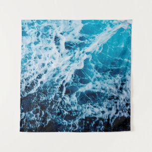 Tapiz Rapid sea while sailing ship. Dramatic and picture