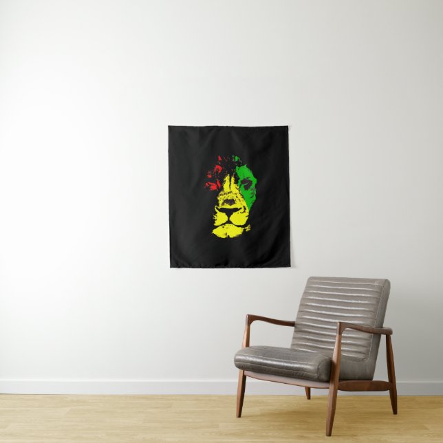 Tapiz Rasta Lion (In situ)