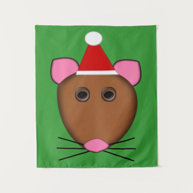 Tapiz Ratón navideño (Anverso)