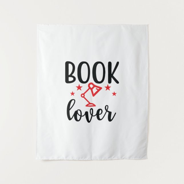 Tapiz Reading Art Book Lover (Anverso)