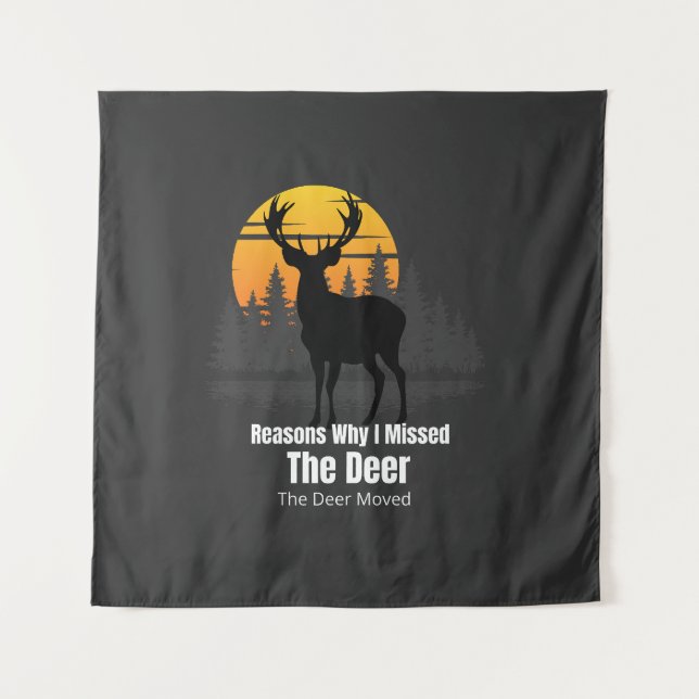 Tapiz Reasons Why I Missed The Deer (Anverso)