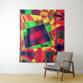 Tapiz Rectáreas y rectángulos de color inclinado