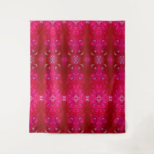 Tapiz Red Dianthus Ikat 4