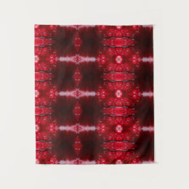 Tapiz Red Petunia Ikat