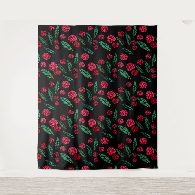 Tapiz Red Rose Gardener (Anverso)