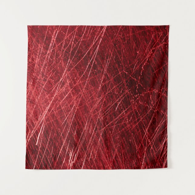 Tapiz Red scratch abstract backgroundabstract, aged, alu (Anverso)