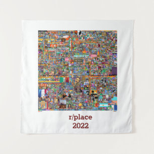 Tapiz Reddit r/place final