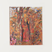 Redon - Buda caminando entre las flores
