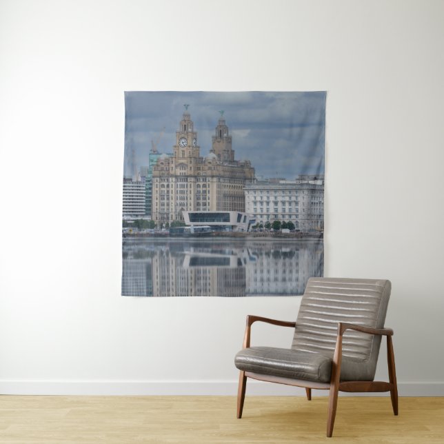 Tapiz Reflexión de la línea aérea de Liverpool (In situ)