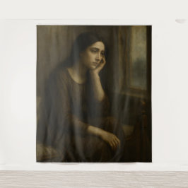 Tapiz Reflexión melancólica - Porte clásico inmaduro
