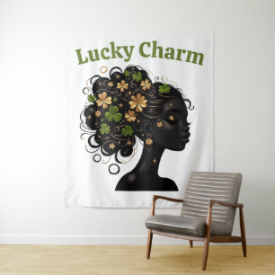 Tapiz Regal Shamrock Majesty: Encanto de suerte