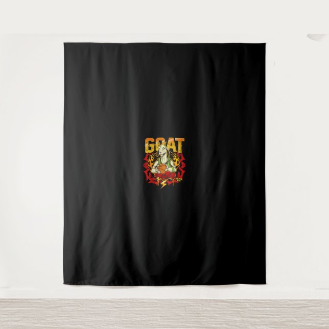 Tapiz Regalo Cabra Baloncesto (Anverso)