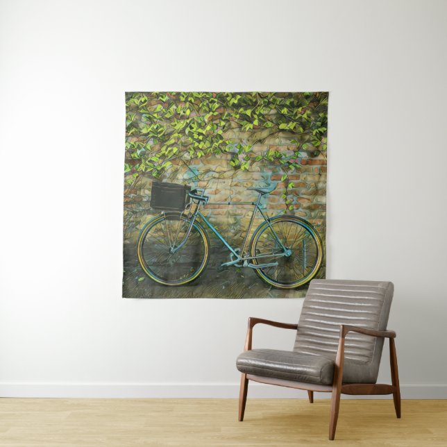 Tapiz regalo de bicicleta de montaña (In situ)