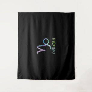 Tapiz Regalo de cabra de mar de astrología símbolo zodia