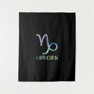 Tapiz Regalo de cabra marina de astrología símbolo zodia