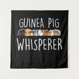 Tapiz Regalo de ganadería de cerdo guineano