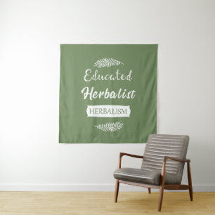 Tapiz Regalo de Herbolario de Medicina Natural Educado