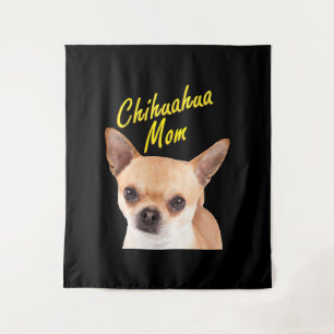 Tapiz Regalo de mamá Chihuahua para dueños de perros