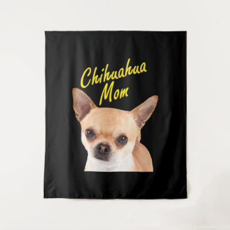 Tapiz Regalo de mamá Chihuahua para dueños de perros
