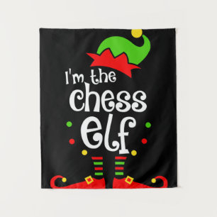 Tapiz regalo de navidades de amigos de la familia chess